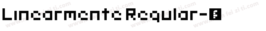 Linearmente Regular字体转换